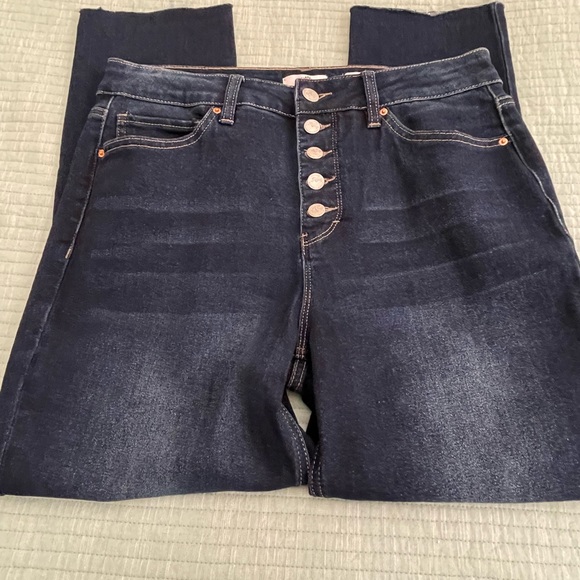 Royalty High Rise Straight Jeans - Picture 1 of 8